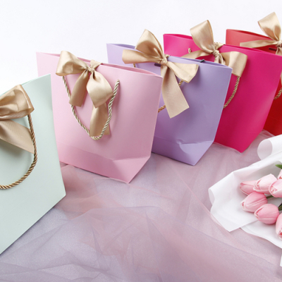 [나성유통] 골드리본 종이가방