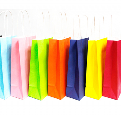 [나성유통]기본컬러 종이가방 단색 무지 종이쇼핑백