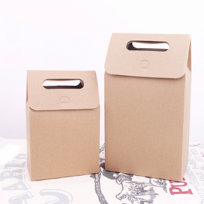 [나성유통] 민자사각 크라프트 선물상자 손잡이 답례품포장박스