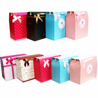 [나성유통] 리본빅기프트 선물상자 손잡이 대형포장박스