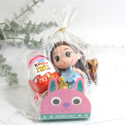 [나성유통] 애니멀 종이트레이 선물상자 간식 답례품 포장