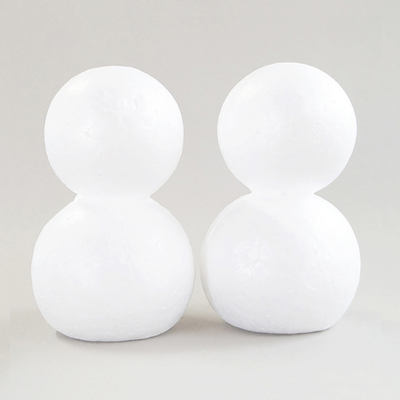 [빨간오리] 스치로폼 눈사람 6x9cm 만들기 DIY 재료