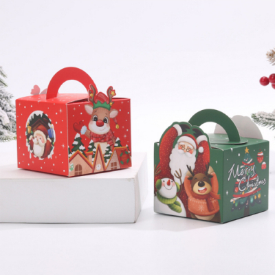 [나성유통] 크리스마스선물포장 안녕 포장박스 포장상자
