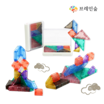 [브레인숲] 3D 자석 입체 칠교 놀이