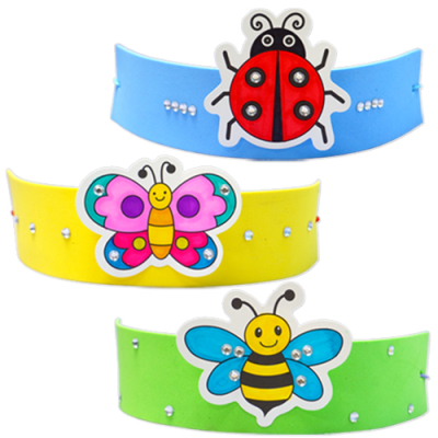 [안녕미술아] 봄멋쟁이 EVA머리띠(4인용)