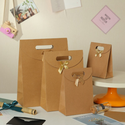 [나성유통] 크라프트리본 선물상자 기본 종이상자 선물포장 박스