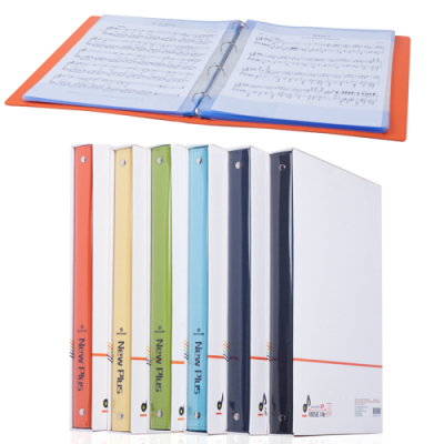 [빨간오리] 노블 A4 음악화일 30p (고급 가죽 바인더 6색 택1)