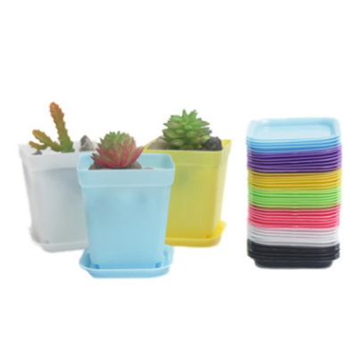 [오케이아트] 사각 플라스틱 화분(10개)