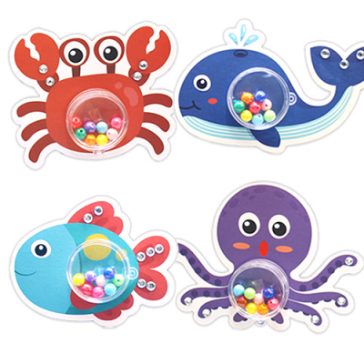 [안녕미술아] 흔들어요! 바다동물 마라카스(4인용)