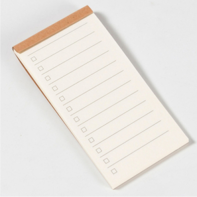 [다나스쿨] 한손에 쏙들어오는 빈티지 A6 체크리스트 수첩 노트