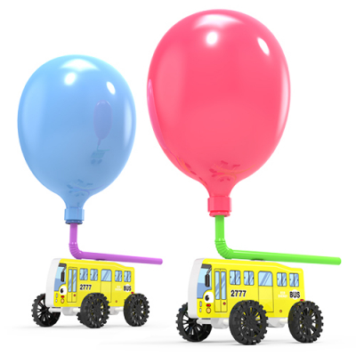 [자람사이언스] 풍선자동차 뿡뿡 버스