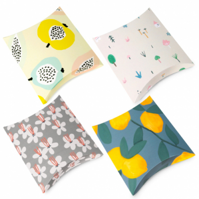 [인디고] 필로우 기프트 미니상자  11x9cm (2개입)