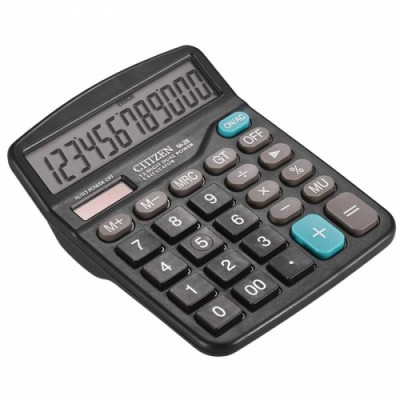 [다나스쿨] 디지털 태양광 12자리 전자계산기 m28