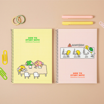 [라인프렌즈] 하우투 스터디노트 코넬노트