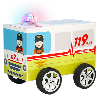 [안녕미술아] 삐뽀삐뽀 119구급차(4인용)