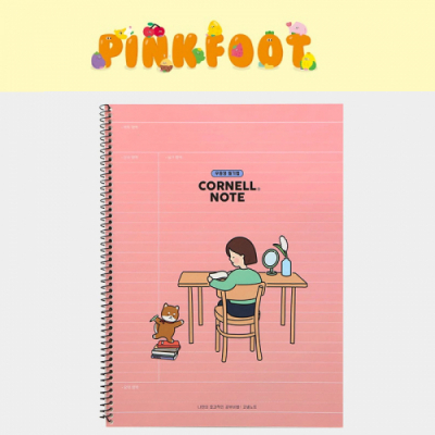 [핑크풋] 공부비법 코넬노트 (2권 1세트)