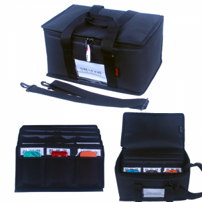 [다나스쿨] 대용량 어깨끈 자물쇠 포함 휴대폰 수납가방 (24개 30개 36개 택1)