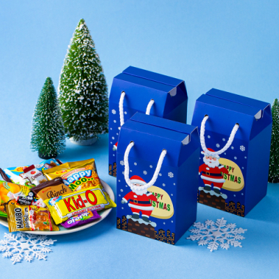 [달리토리] X-mas 굴뚝산타 끈상자 간식10종 (라벨무료/선물포장)