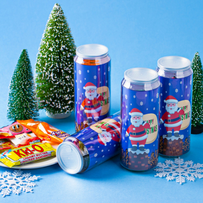 [달리토리] X-mas 페트캔 펀펀산타 간식7종 (라벨무료/선물포장)