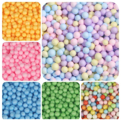 [다나스쿨] 칼라 스티로폼 알갱이 3mm~11mm (24색 택1)