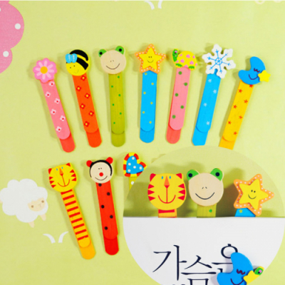 [다나스쿨] 귀여운 어린이 나무 책갈피 북마크(완성품)
