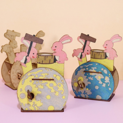 [다나스쿨] 흔들흔들 우드 오토마타 키네스틱 만들기 (6종 택1)