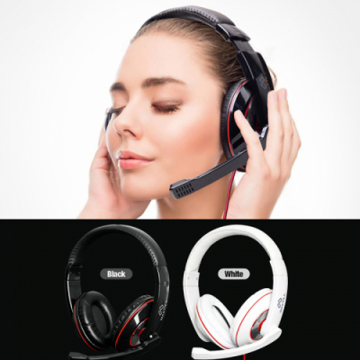 [다나스쿨] 맥스틸 게이밍 우퍼 스테레오 헤드셋 (블랙 화이트 택1)