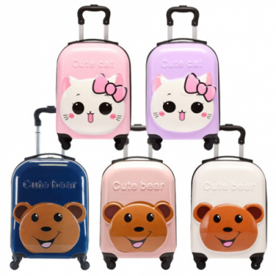 [키즈비전] 18인치 큐트 애니멀 여행용 캐리어