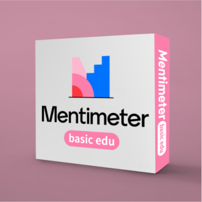 [멘티미터]멘티미터 베이직 에듀(1 유저, 12개월 이용권) Mentimeter Basic Edu 라이선스