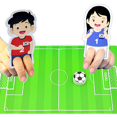 [안녕미술아] 슛 골인! 손가락 축구놀이(4인용)