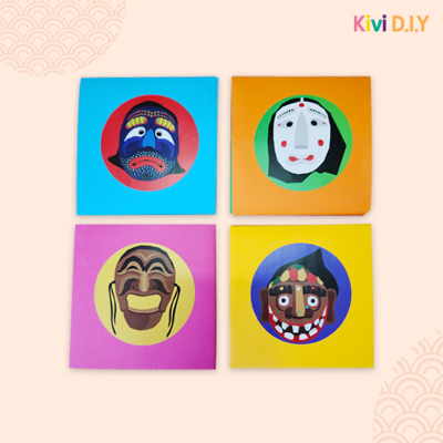 [키즈비전] 전통놀이 딱지치기 만들기 4종