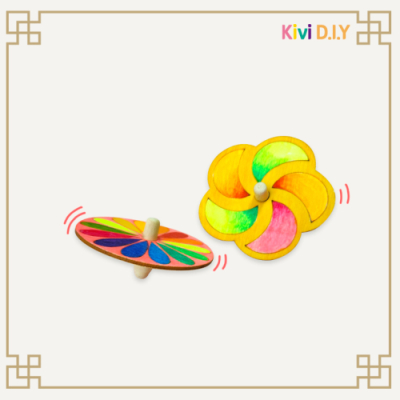 [키즈비전] 전통놀이 팽이 만들기 2종