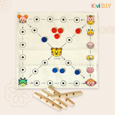 [키즈비전] 전통놀이 윷놀이세트 설날 추석 명절