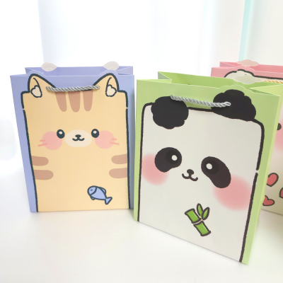 [나성유통] 식빵애니멀 종이 가방