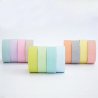 [다나스쿨]다꾸 컬러 파스텔 마스킹테이프 종이테이프1.5cm x 10m 택1