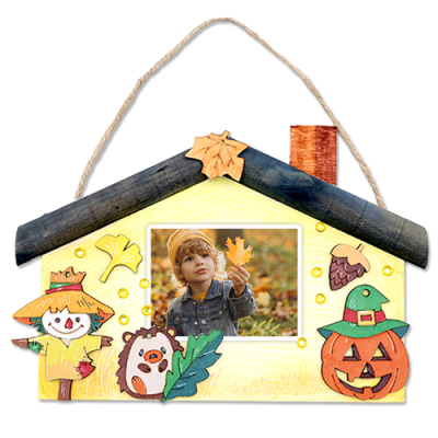 [안녕미술아] 가을 꾸미기 집액자 (4인용)