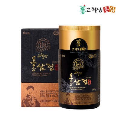 [고철남홍삼] 프리미엄 홍삼정 240g x 1병 (진세노사이드함유)