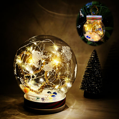 [자람사이언스] 3in1 풍선 정전기실험 LED 큰 스노우볼 조명등