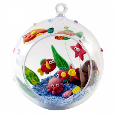 [이지피아] 미니어항 투명볼