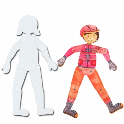 [이지피아] 종이 관절 인형