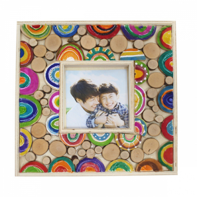 [이지피아] 나무 조각으로 액자 꾸미기