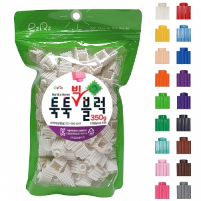 [이지피아] 이지툭툭 빅블럭 350g 리필_18색