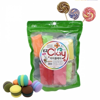 [이지피아] 이지클레이 실속형 (20g, 24색 지퍼백)