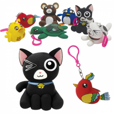 [이지피아] 클레이_동물 키링 만들기 (7종 택1)