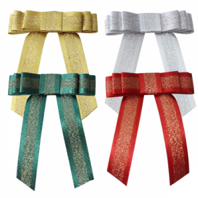 [이지피아] 라라뷰_메탈릭 접은 리본 (4종 택1)