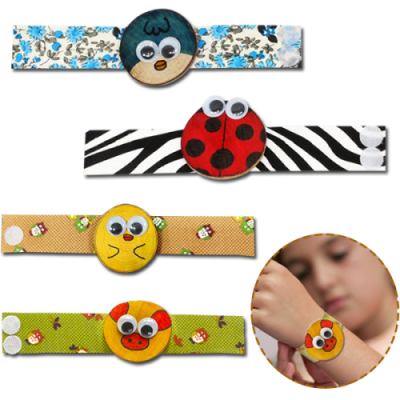 [이지피아] 나무 손목 팔찌_5인용