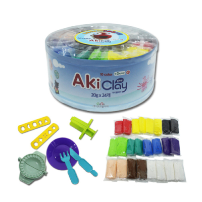 [이지피아] 둥둥 아키클레이 실속형1 (20g*24+몰드)