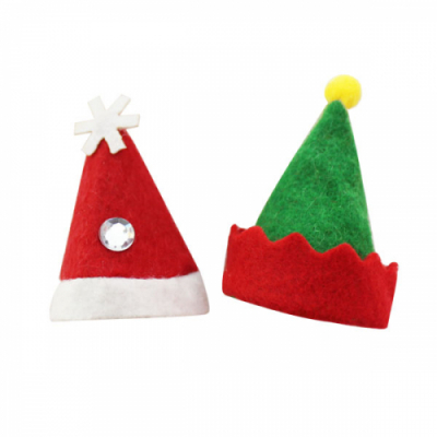 [이지피아] 산타모자 미니 크리스마스 장식 (12개입)