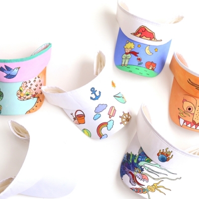 [민화샵] 여름 썬캡 컬러링 모자 만들기 (6종 택1)