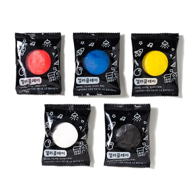 [민화샵] 컬러 클레이 5색 세트 (10g 소포장)